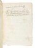 Handwritten manuscript on works relating to St. Thomas Aquinas - 5