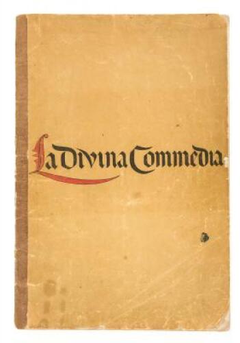 La Materia Della Divina Commedia di Dante Alighieri/ Dichiarata in VI Tavole da Michelangelo Caetani