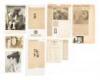 Nine original photographs by Anne Brigman of the artist Blanding Sloan, signed in pencil by the photographer, plus related items - 2