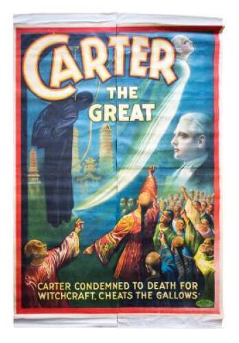 Carter the Great: Carter Condemned to Death for Witchcraft, Cheats the Gallows