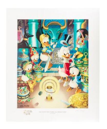 The Stone That Turns All Metals Gold - Full-size lithograph, "Friends of the Duck" edition