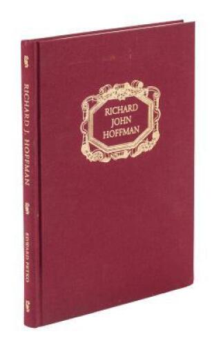 A Tribute to the Work of Richard John Hoffman, Master Printer and Teacher