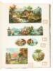 Sample of chromolithograph decals for German transferware - 6