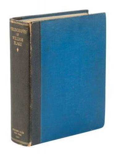 A Bibliography of William Blake