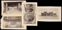Four albumen photographs of the Colorado Mineral Palace in Pueblo, Colorado