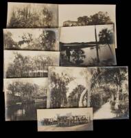 Ten silver photographs of Florida
