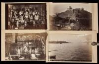 Four albumen photographs of the San Francisco Bay Area