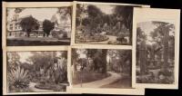 Five albumen photographs of the Hotel Del Monte in Monterey and the grounds