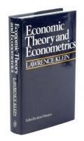 Economic Theory and Econometrics - signed