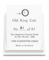 Old King Cole - former world record holder for smallest book