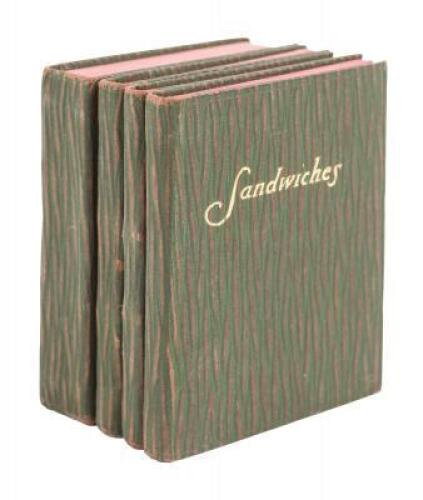 Cocktails and How to Make Them, plus three other culinary miniature books from Livermore & Knight