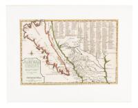 Cette Carte de Californie et de Nouveau Mexique, est tir&eacute;e de celle qui a &egrave;t&eacute; envoy&eacute;e par un grande d'Espagne pour &egrave;tre communiqu&eacute;e a Mrs. de l'Academie Royale des Sciences
