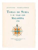 Tomas de Suria y su Viaje con Malaspina, 1791