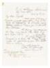 Letter from Lt. Commander James E. Jouett to Philadelphia lawyer John Goforth seeking representation in the sale of a captured blockade-runner