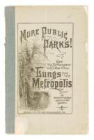 More Public Parks! How New York Compare with other Cities. Lungs for the Metropolis, the Financial and Sanitary Aspects of the Question.