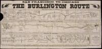 San Francisco to Chicago Via the Burlington Route