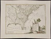 Il Canada, Le Colonie Inglesi Con La Luigiana, e Florida. di nuova Projezione