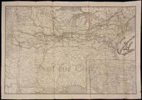 Map of the Chicago Burlington and Quincy Railroad and its Connections