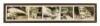 Panoramic silver photograph comprised of five individual images of the dirigible Graf Zeppelin when docked at Lakehurst, New Jersey
