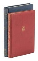 Two volumes with long signed inscriptions by Theodore J. "Dutch" Van Kirk, navigator on the Enola Gay during the Hiroshima mission
