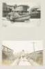 Album with 34 original silver photographs of the area in and around Monterey, California, including Chinese fishermen