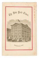 Rare New York Times promotional booklet after Boss Tweed scandal