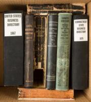 Eight Connecticut Directories 1860s On