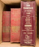 Three San Francisco City Directories