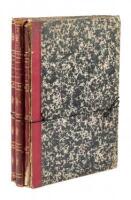 Three volumes on building with brick and wood with chromolithograph illustrations