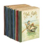 Seventeen children's books with chromolithograph illustrations