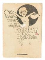 Hotsy Totsy in Her Original "Fanny Dance"
