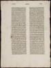 Leaf from the 1462 Fust and Schoeffer Bible - 2