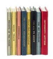 Twenty-two miniature books from the Hillside Press - the middle years