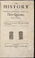 The History of the Valorous and Witty-Knight-Errant, Don-Quixote of the Mancha. Translated out of the Spanish; now newly Corrected and Amended