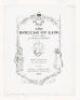 Original pen and ink title page illustration for Charles Dickens' The Battle of Life