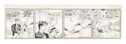 Li'l Abner - original comic strip art from August 30, 1939