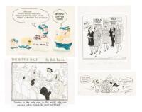 Collection of original comic strip art