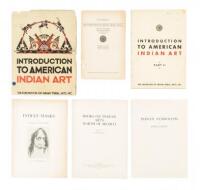 6 volumes published for the landmark New York Exposition of Indian Tribal Arts, 1931