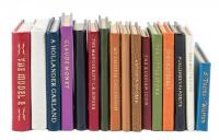 Seventeen miniature books published by Tamazunchale Press
