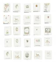 Thirty five micro-miniature books from the Lilliput Press