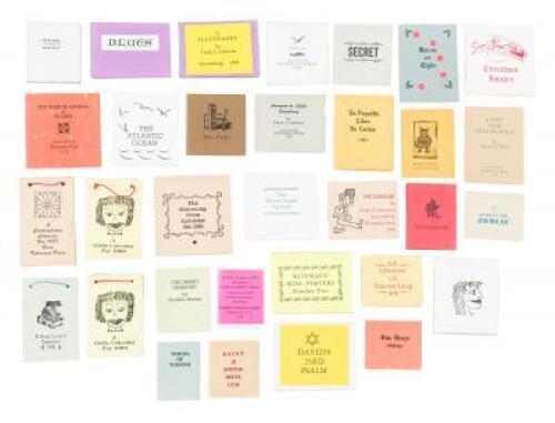 Fabulous collection of 72 Kitemaug Press miniatures