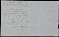 Autograph Letter, signed, to his wife while fleeing from French Troops