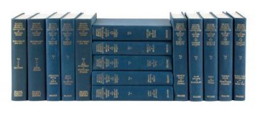 Partial set of the British Museum General Catalogue of Printed Books to 1955 Compact Edition