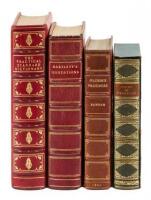 Four finely bound works