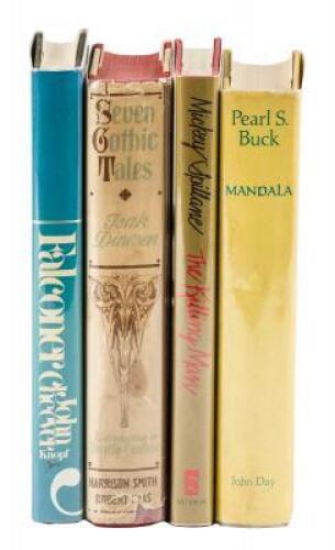 Four modern First Editions in original dust jackets - three signed or inscribed