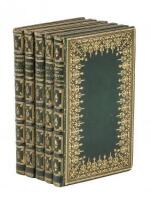 Five works by Tennyson, uniformly bound in full morocco