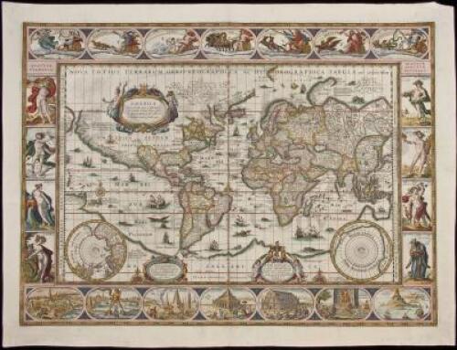 Nova Totius Terrarum Orbis Geographica ac Hydrographica Tabula. Auct. Guiljelmo Blaeuw
