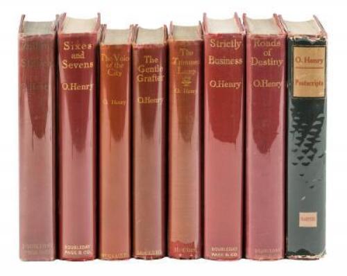 Eight first editions by O. Henry