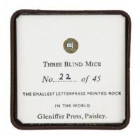 Three Blind Mice - former world record holder for smallest book