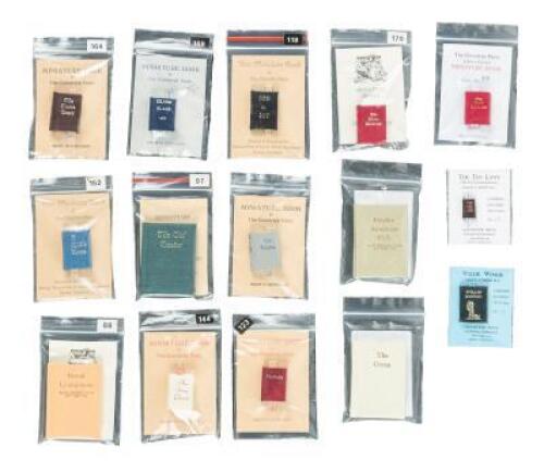 Twenty-five miniature books from the Gleniffer Press